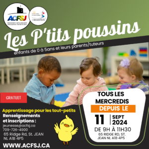 Read more about the article Groupe de jeu Les P’tits poussins