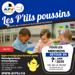 Read more about the article Groupe de jeu Les P’tits poussins