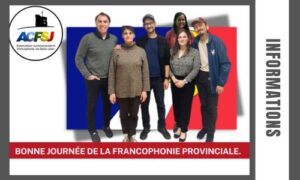 Read more about the article Journée de la francophonie provinciale