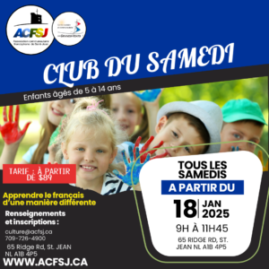 Read more about the article Club du samedi