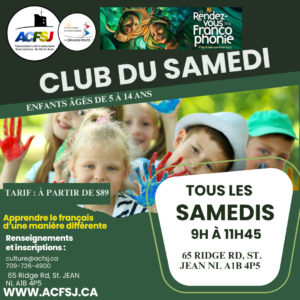 En savoir plus sur l'article Club du samedi