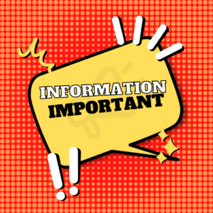 En savoir plus sur l'article INFORMATION :