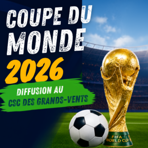 En savoir plus sur l'article Diffusion de matchs de la Coupe du Monde 2026